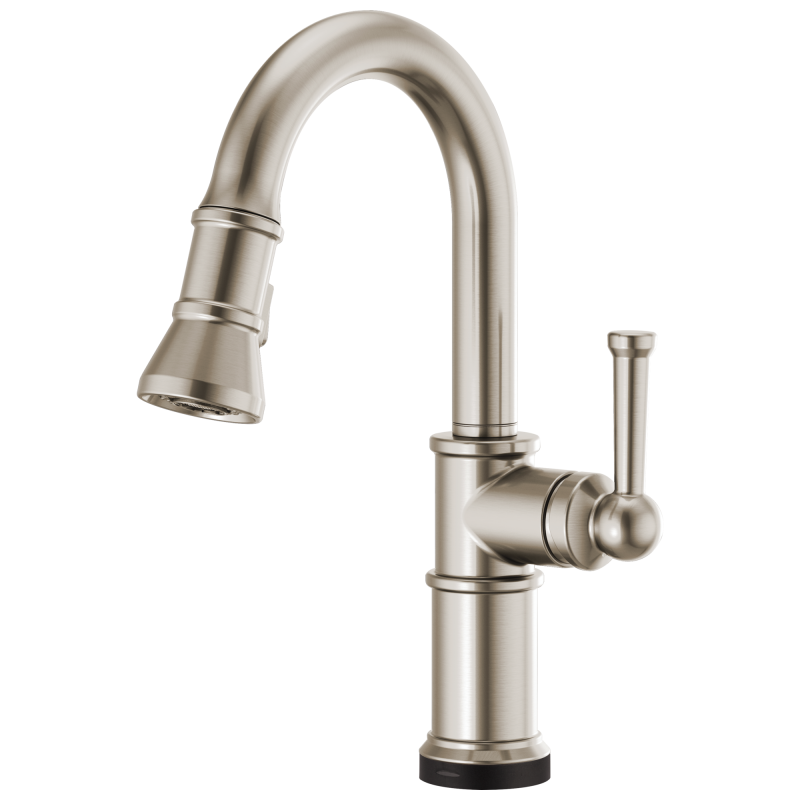 BRIZO Artesso SmartTouch Pull-Down Prep Kitchen Faucet — Stainless