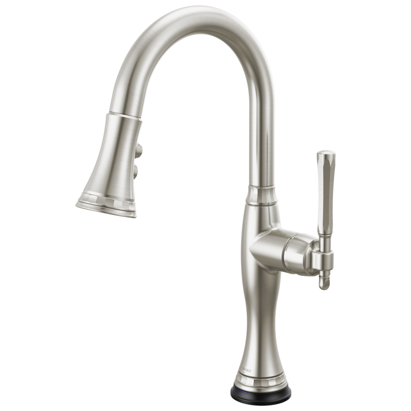 BRIZO Tulham SmartTouch Pull-Down Prep Kitchen Faucet — Stainless