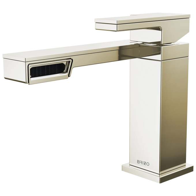 BRIZO Frank Lloyd Wright Single-Handle Lavatory Faucet 1.2 GPM — Polished Nickel