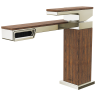 Polished Nickel Wood