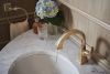 BRIZO Virage Towel Ring — Luxe Gold