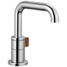 Polished Chrome / Teak Wood