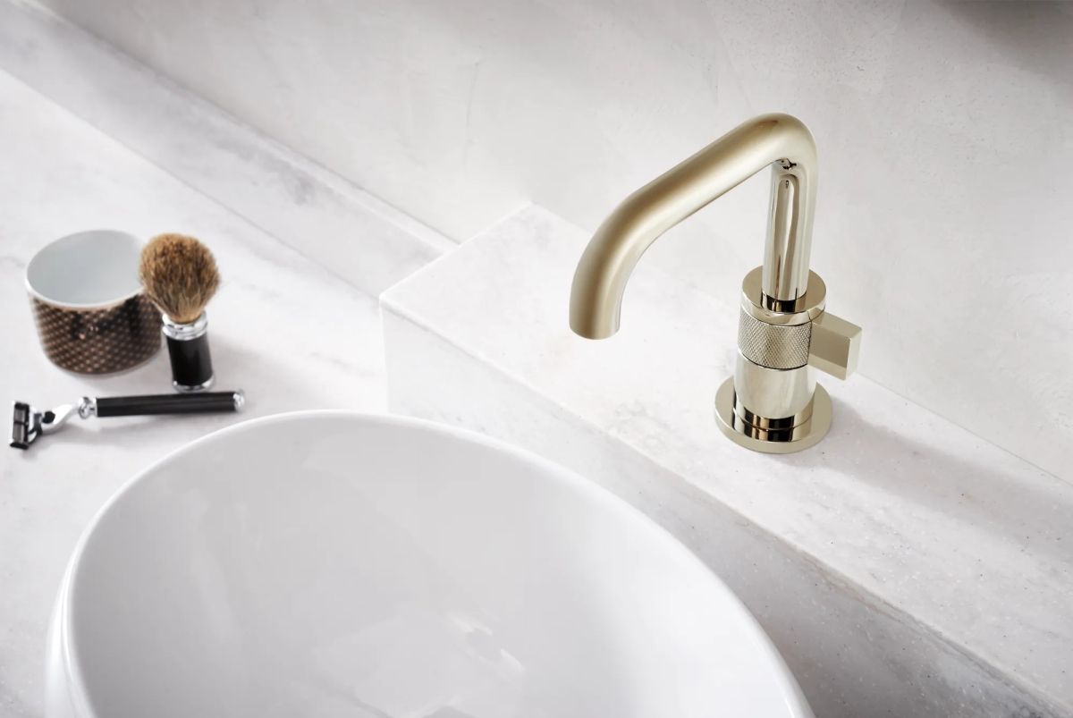 BRIZO Litze Single-Handle Lavatory Faucet 1.5 GPM — Polished Nickel