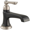 BRIZO Rook Single-Handle Lavatory Faucet 1.2 GPM — Luxe Nickel  /Matte Black
