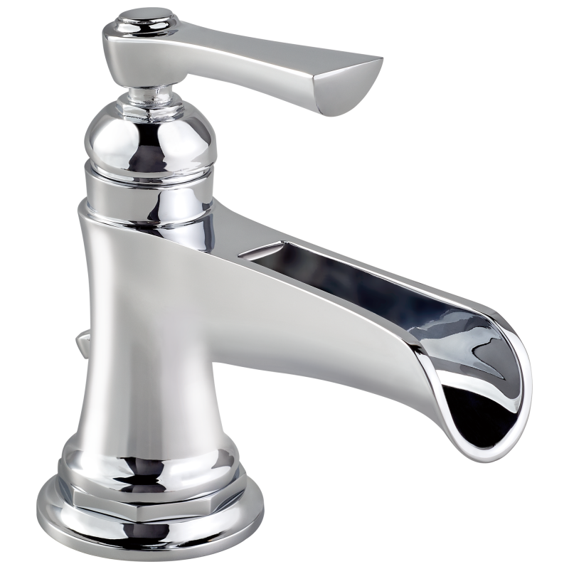 BRIZO Rook Single-Handle Lavatory Faucet with Channel Spout 1.2 GPM — Chrome
