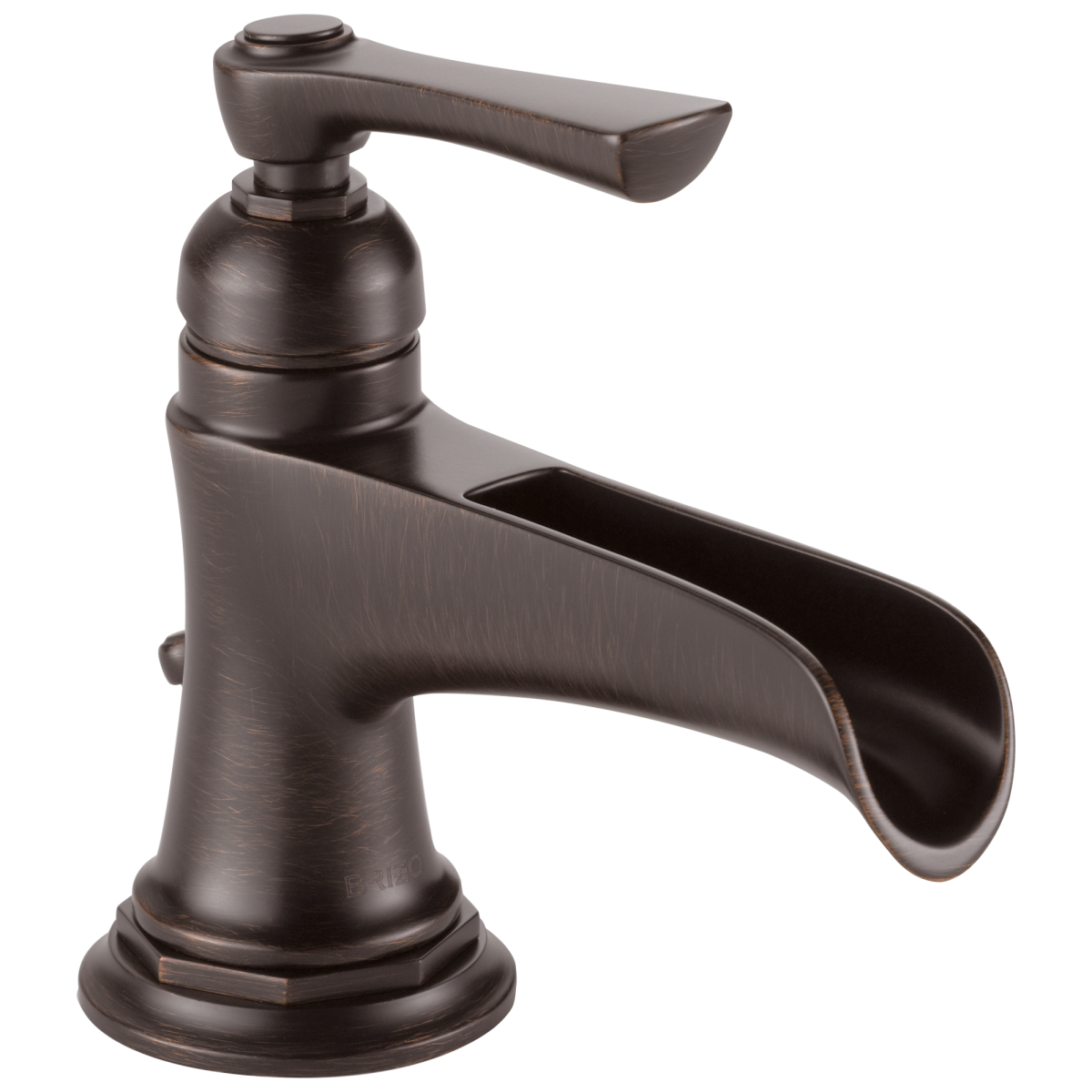BRIZO Rook Single-Handle Lavatory Faucet with Channel Spout 1.5 GPM — Venetian Bronze