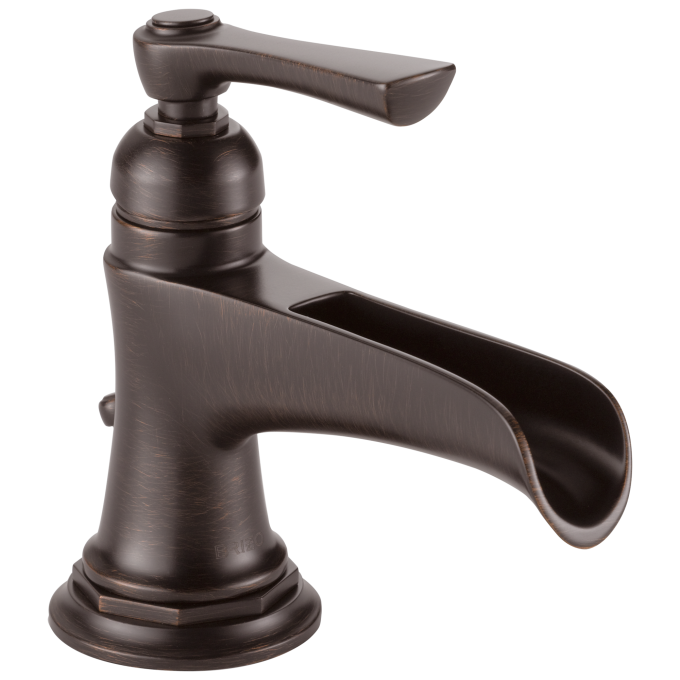 BRIZO Rook Single-Handle Lavatory Faucet with Channel Spout 1.2 GPM — Venetian Bronze