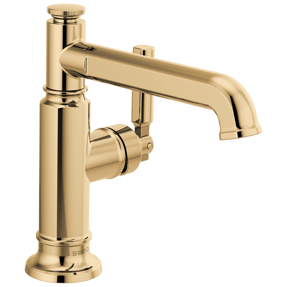 BRIZO Invari Single-Handle Lavatory Faucet 1.5 GPM — Polished Gold