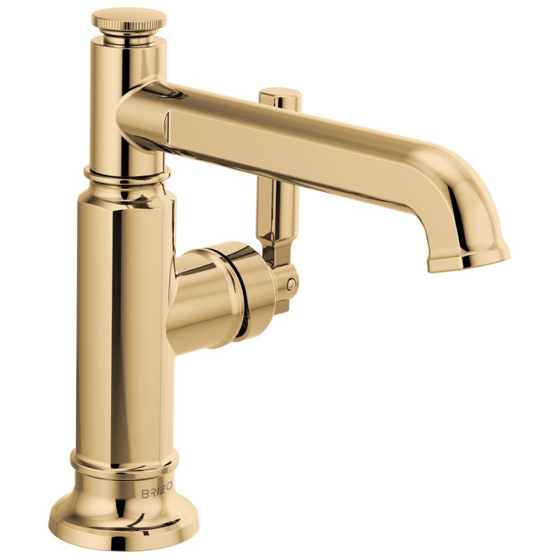 BRIZO Invari Single-Handle Lavatory Faucet 1.2 GPM — Polished Gold