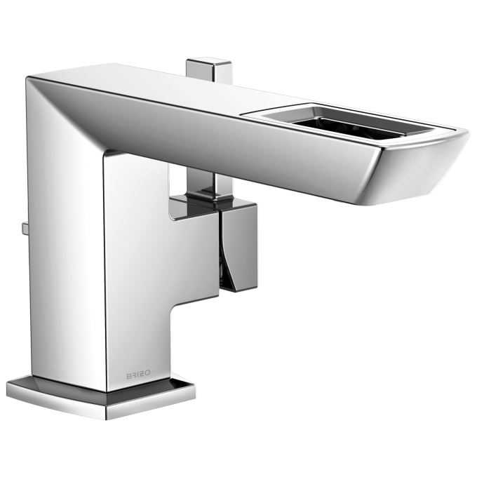 BRIZO Vettis Single-Handle Lavatory Faucet With Open-Flow Spout 1.2 GPM — Chrome