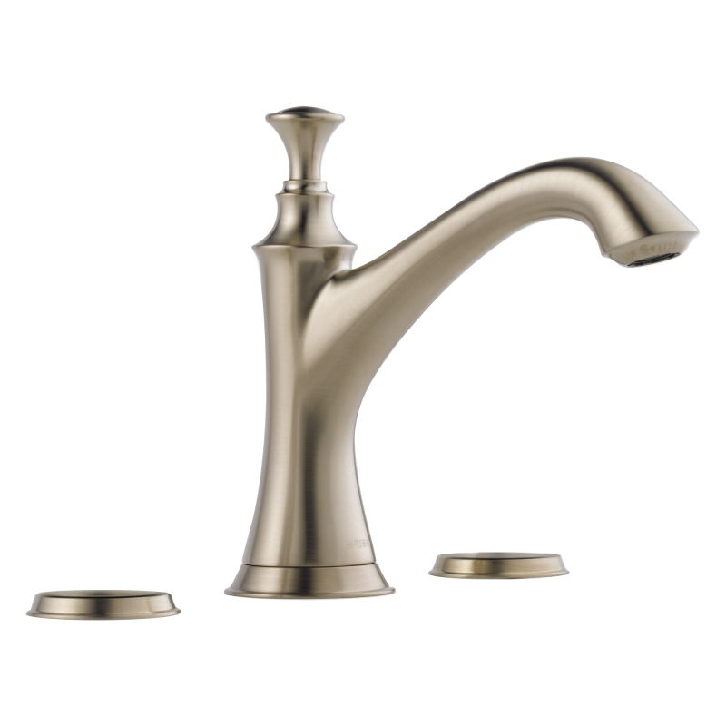 BRIZO Baliza Widespread Lavatory Faucet - Less Handles 1.5 GPM — Brushed Nickel