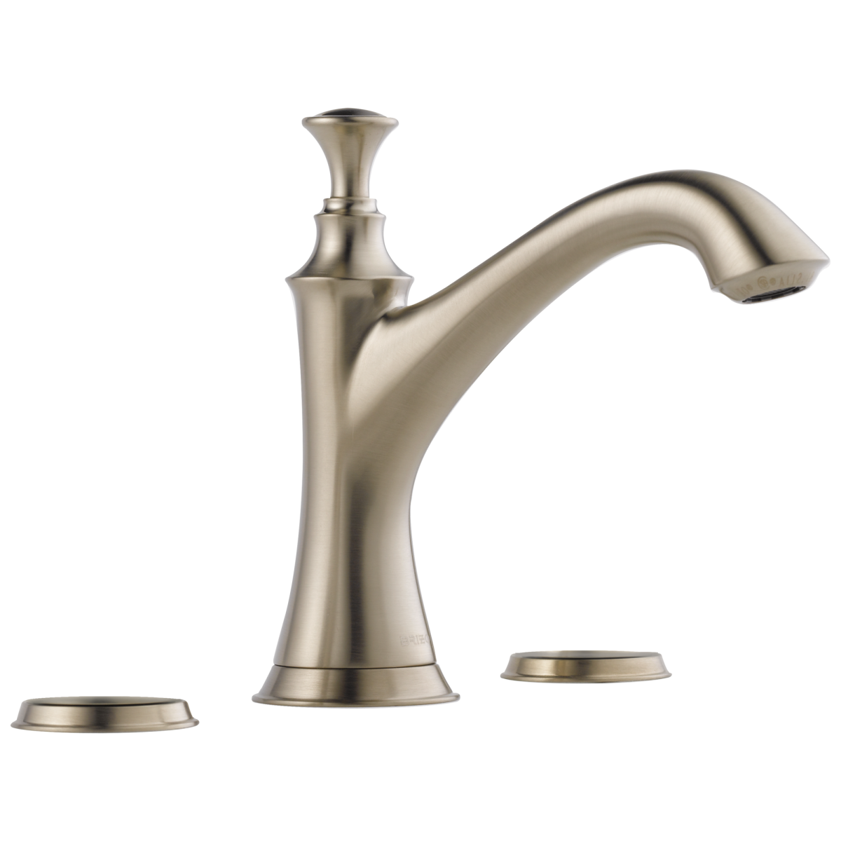 BRIZO Baliza Widespread Lavatory Faucet - Less Handles 1.2 GPM — Brushed Nickel