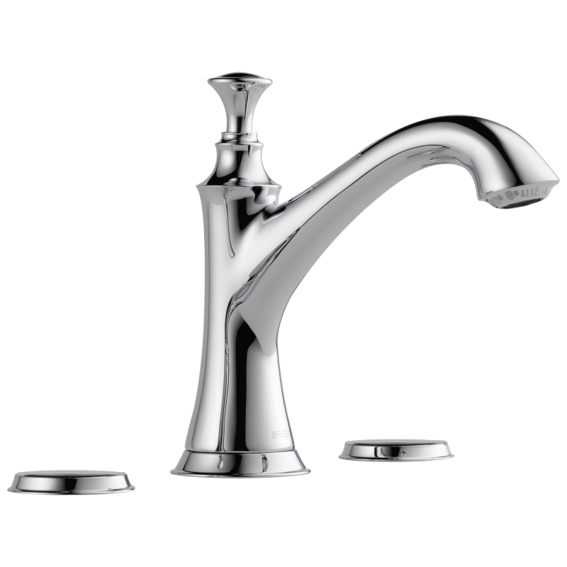 BRIZO Baliza Widespread Lavatory Faucet - Less Handles 1.2 GPM — Chrome