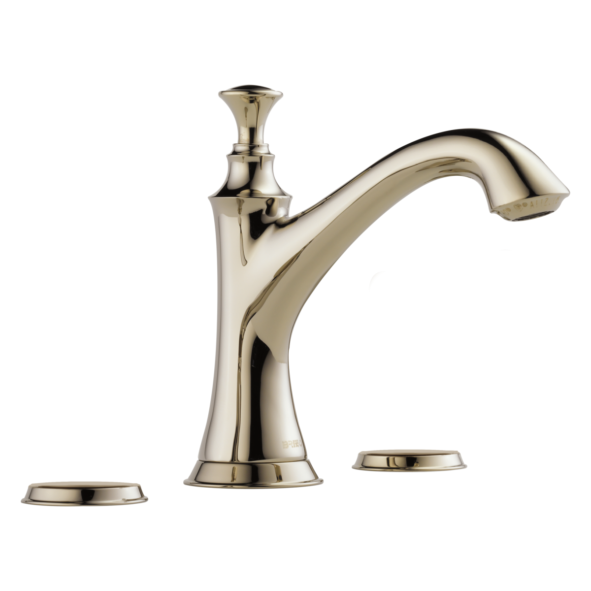BRIZO Baliza Widespread Lavatory Faucet - Less Handles 1.5 GPM — Polished Nickel