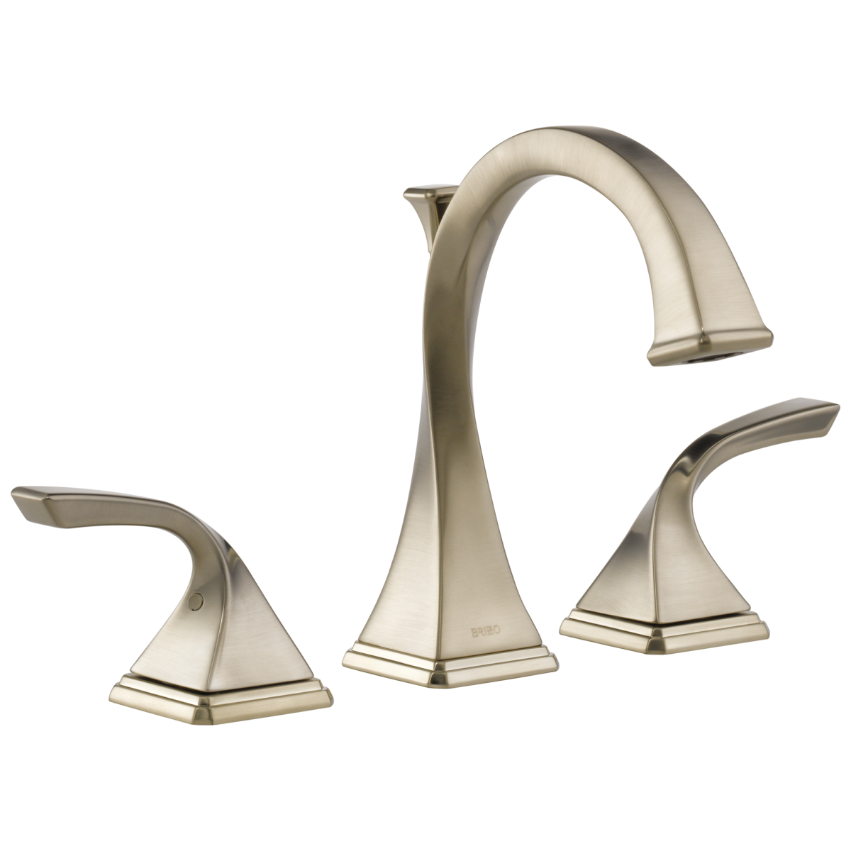 BRIZO Virage Widespread Lavatory Faucet 1.2 GPM — Brushed Nickel