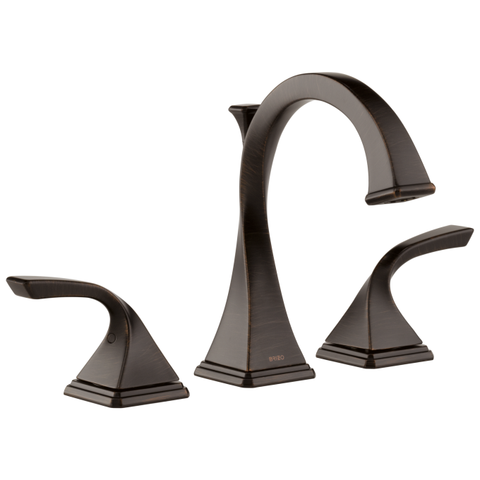BRIZO Virage Widespread Lavatory Faucet 1.5 GPM — Venetian Bronze