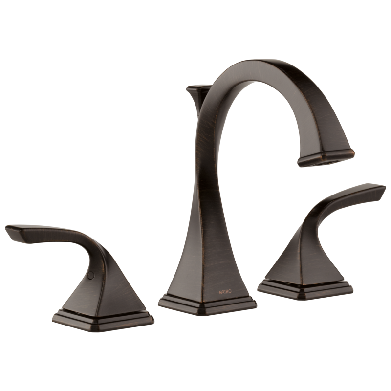BRIZO Virage Widespread Lavatory Faucet 1.2 GPM — Venetian Bronze