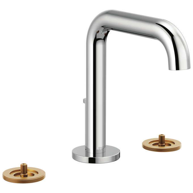 BRIZO Litze Widespread Lavatory Faucet with High Spout - Less Handles 1.2 GPM — Chrome