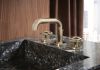 BRIZO Litze Widespread Lavatory Faucet with Low Spout - Less Handles 1.5 GPM — Polished Nickel