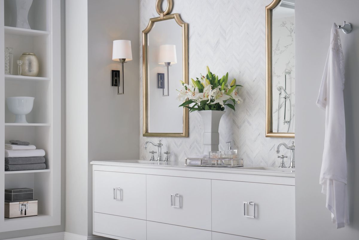 BRIZO Traditional Double Robe Hook — Chrome