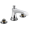 BRIZO Rook Widespread Lavatory Faucet - Less Handles 1.5 GPM — Chrome