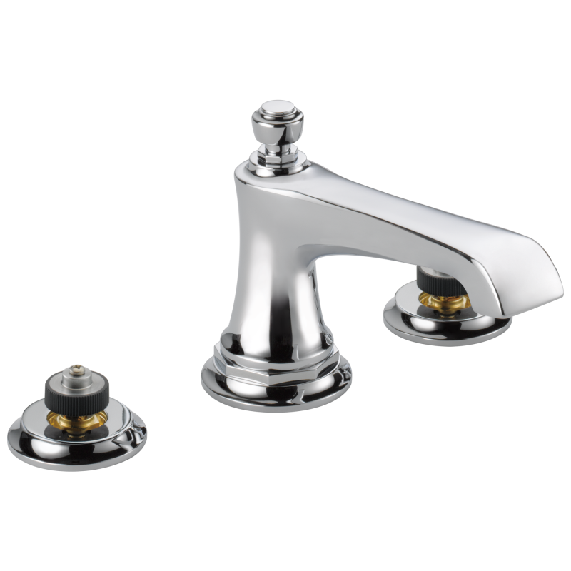 BRIZO Rook Widespread Lavatory Faucet - Less Handles 1.5 GPM — Chrome