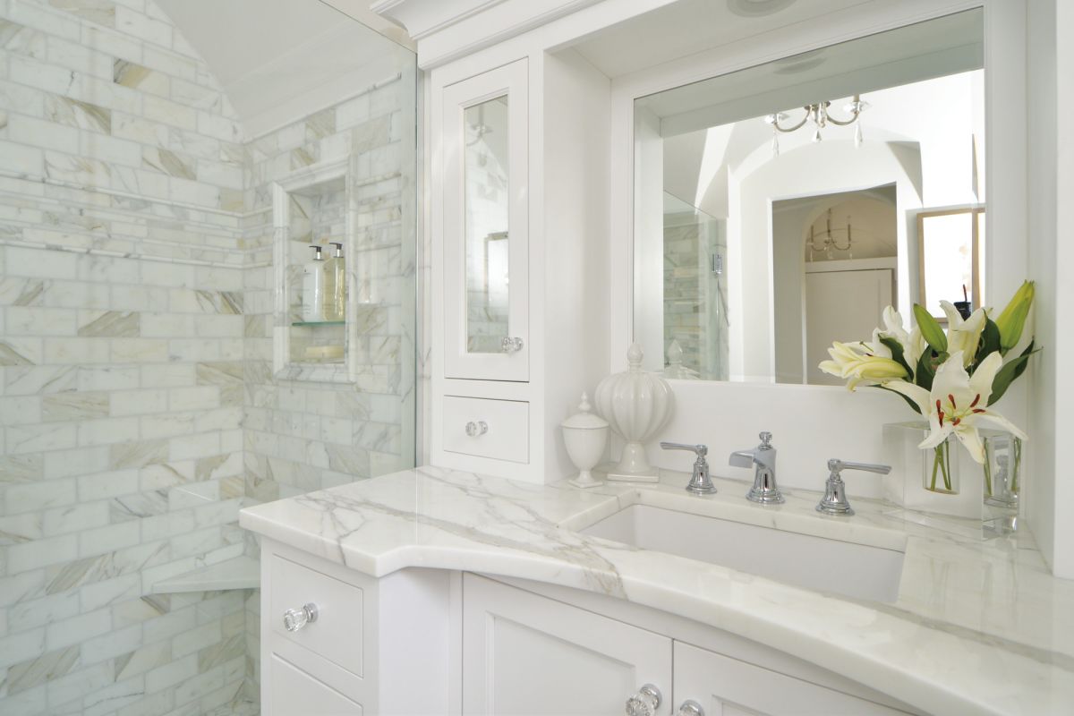 BRIZO Rook Widespread Lavatory Faucet - Less Handles 1.5 GPM — Chrome