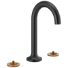 BRIZO Jason Wu for BRIZO Widespread Lavatory Faucet - Less Handles — Matte Black