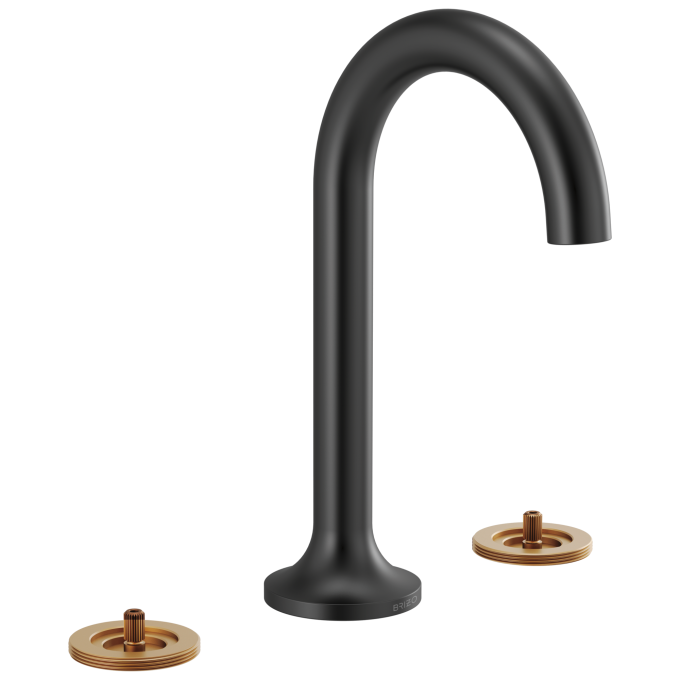 BRIZO Jason Wu for BRIZO Widespread Lavatory Faucet - Less Handles — Matte Black