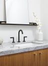 BRIZO Jason Wu for BRIZO Widespread Lavatory High Lever Handles — Matte Black