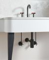 BRIZO Jason Wu for BRIZO Widespread Lavatory Faucet - Less Handles — Matte Black