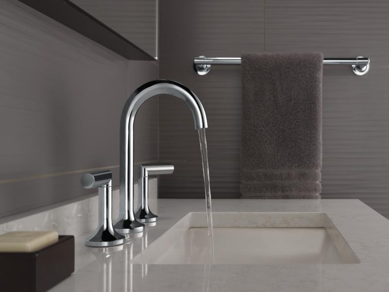 BRIZO Odin 18" Towel Bar — Chrome