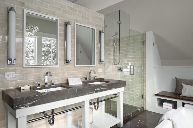 BRIZO Siderna Widespread Lavatory and Bidet Lever Handle Kit — Chrome
