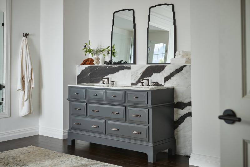 BRIZO Levoir Drawer Pull — Brilliance Black Onyx