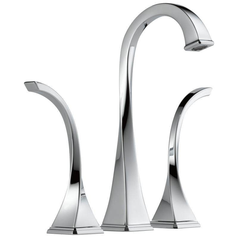 BRIZO Virage Widespread Vessel Lavatory Faucet 1.2 GPM — Chrome
