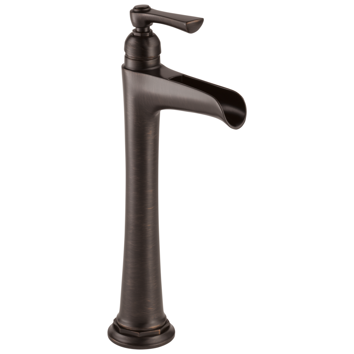 BRIZO Rook Single-Handle Vessel Lavatory Faucet with Channel Spout 1.5 GPM — Venetian Bronze