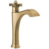 DELTA Dorval Single Handle Mid-Height Vessel Bathroom Faucet — Champagne Bronze