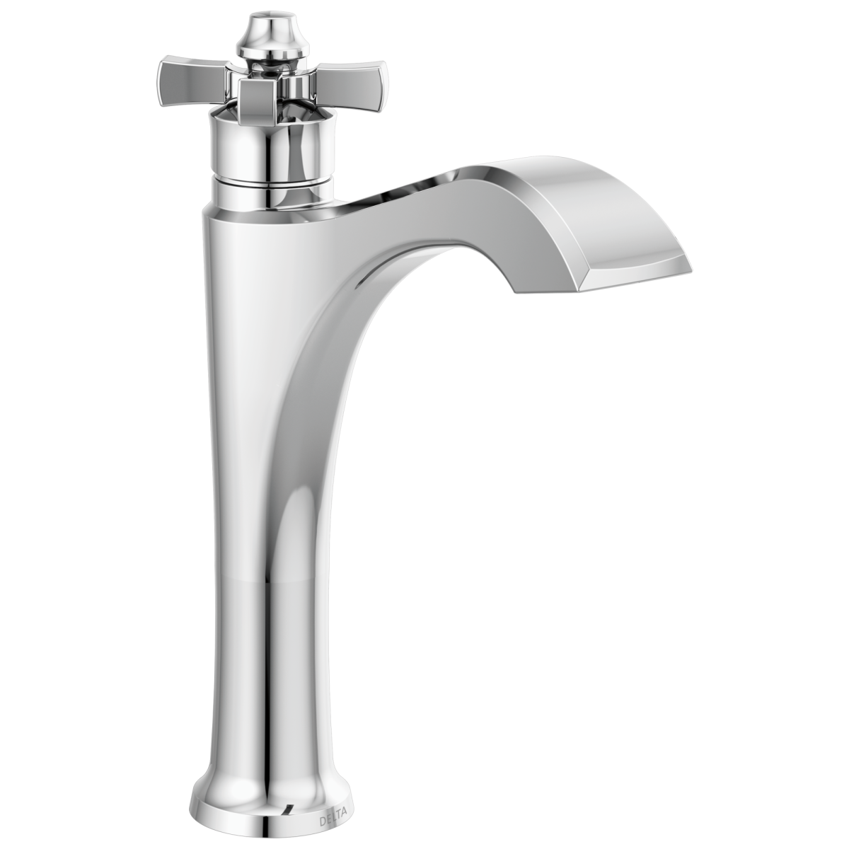DELTA Dorval Single Handle Mid-Height Vessel Bathroom Faucet — Chrome