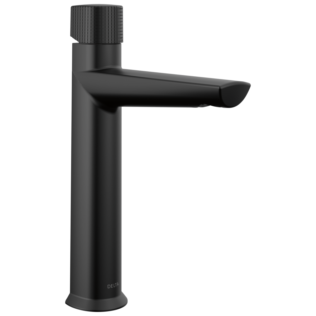 DELTA Galeon Single Handle Mid-Height Bathroom Faucet — Matte Black