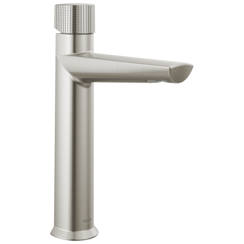 DELTA Galeon Single Handle Mid-Height Bathroom Faucet — Lumicoat® Stainless