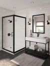DELTA Stryke 14 Series Shower Only — Matte Black