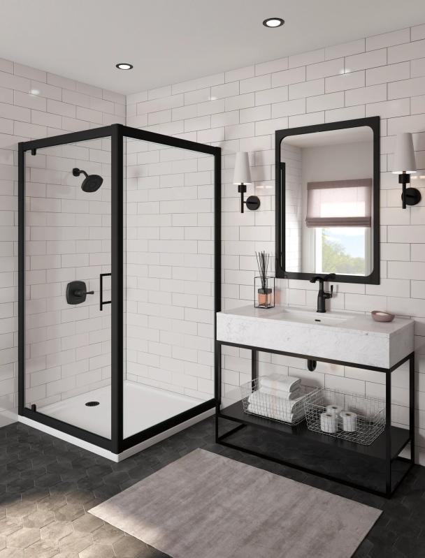 DELTA Stryke 14 Series Shower Only — Matte Black