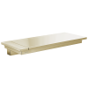 BRIZO Frank Lloyd Wright Wall Shelf — Polished Nickel