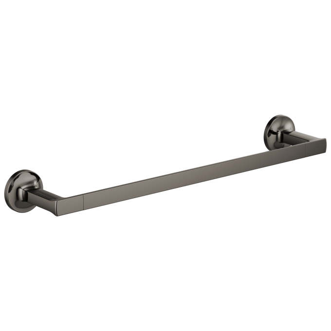 BRIZO Kintsu 18" Towel Bar — Brilliance Black Onyx
