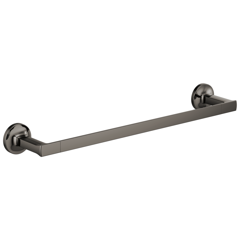 BRIZO Kintsu 18" Towel Bar — Brilliance Black Onyx