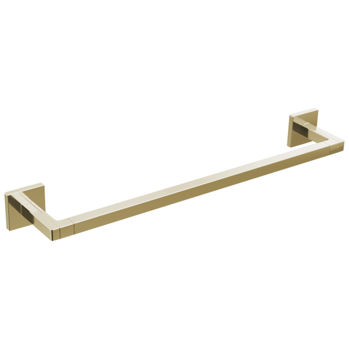 BRIZO Frank Lloyd Wright 18" Towel Bar — Polished Nickel