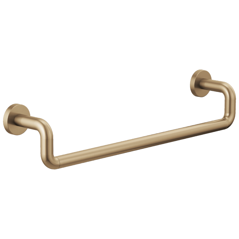 BRIZO Litze 18" Towel Bar — Luxe Gold