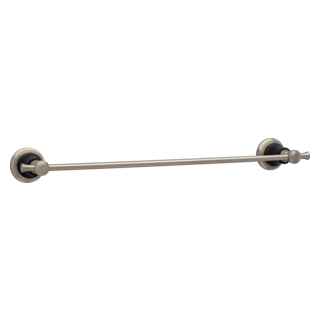 BRIZO Rook 18" Towel Bar — Luxe Nickel  /Matte Black