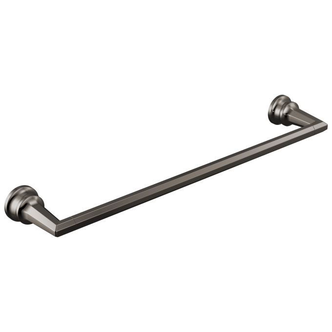 BRIZO Beauclere 18" Towel Bar — Brilliance Black Onyx