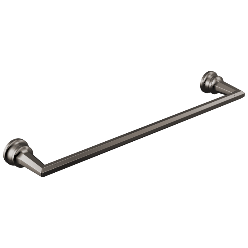 BRIZO Beauclere 18" Towel Bar — Brilliance Black Onyx